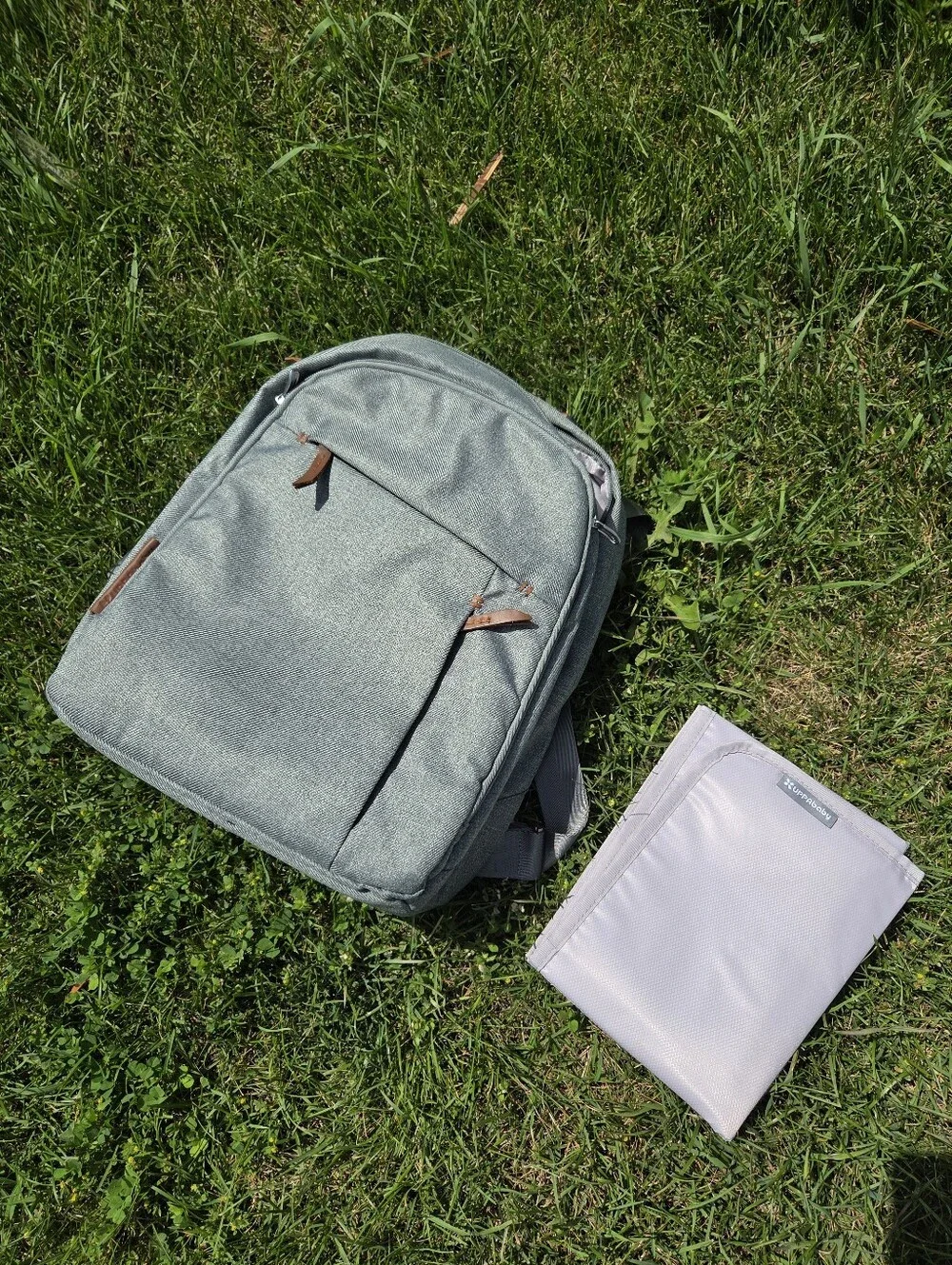 UPPAbaby Changing Backpack / Multiple Storage Compartments Green Grey